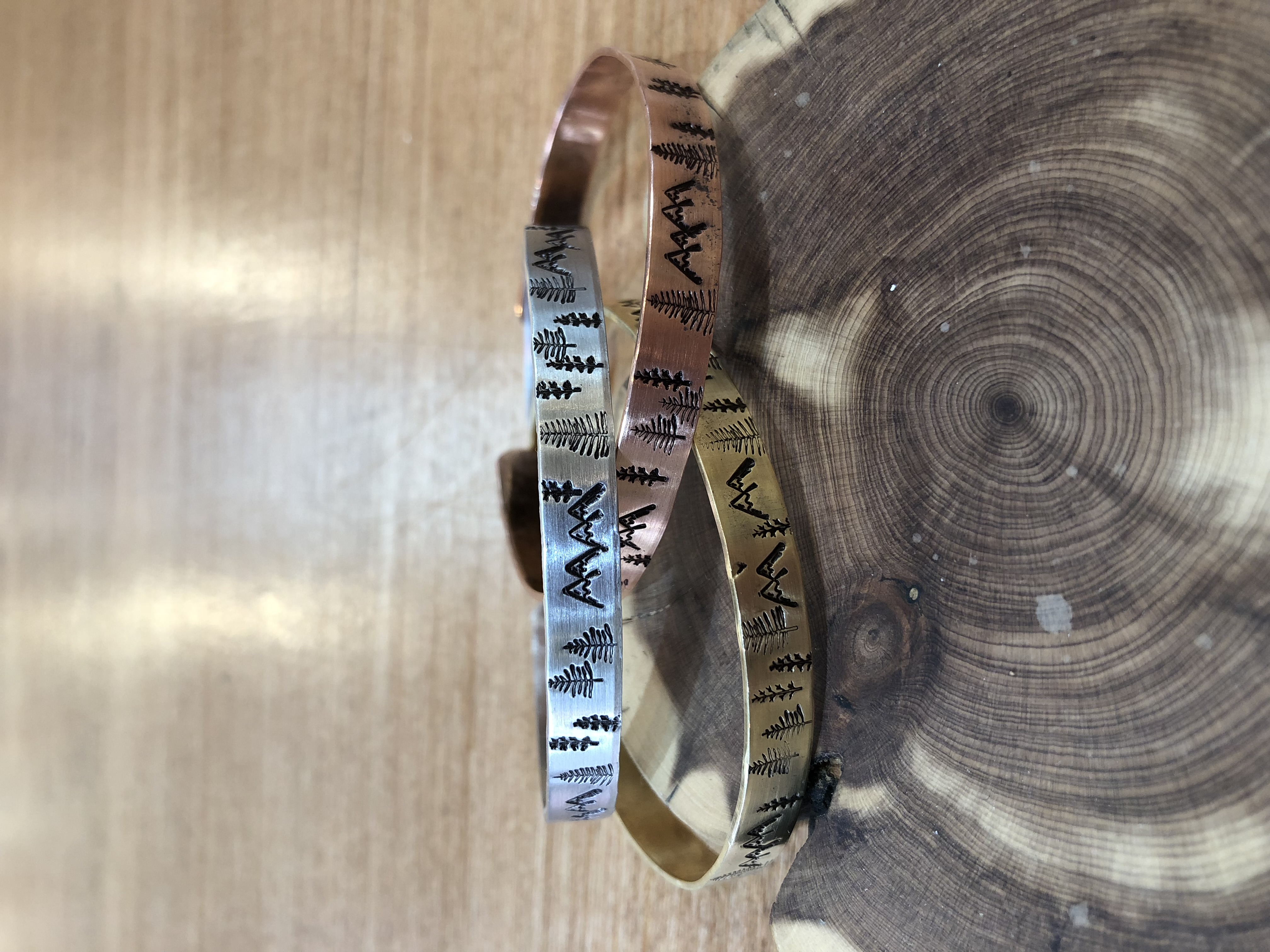 Mountains & Trees Cuff