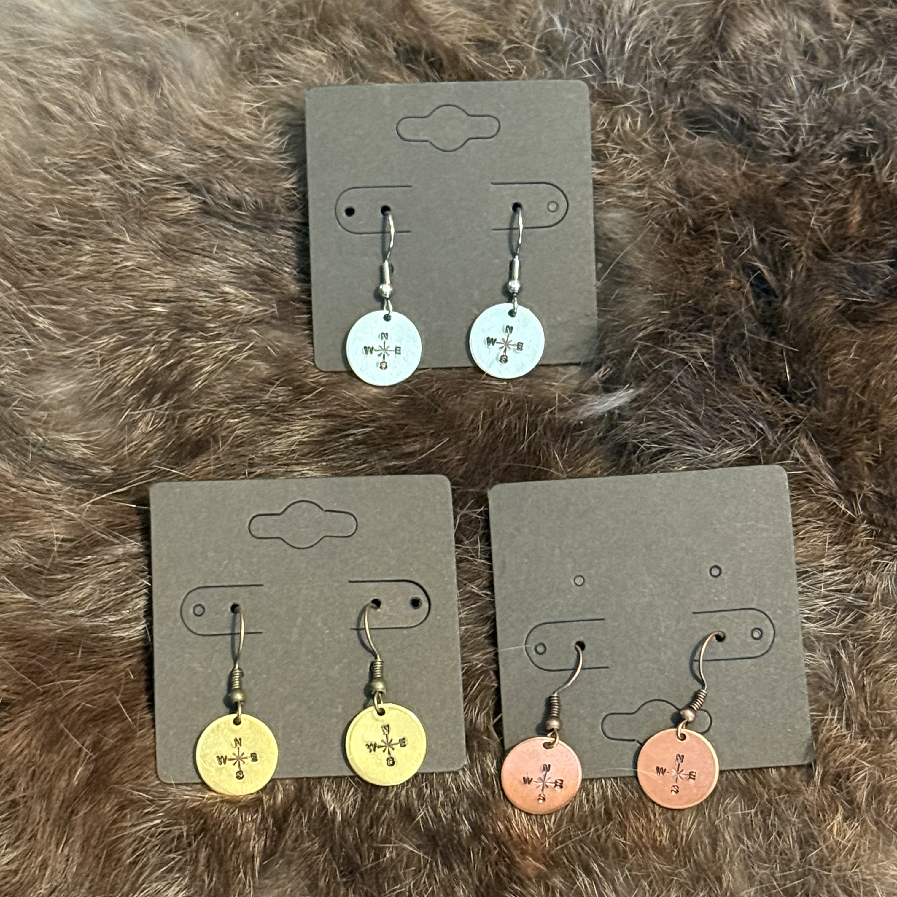Compass Earrings