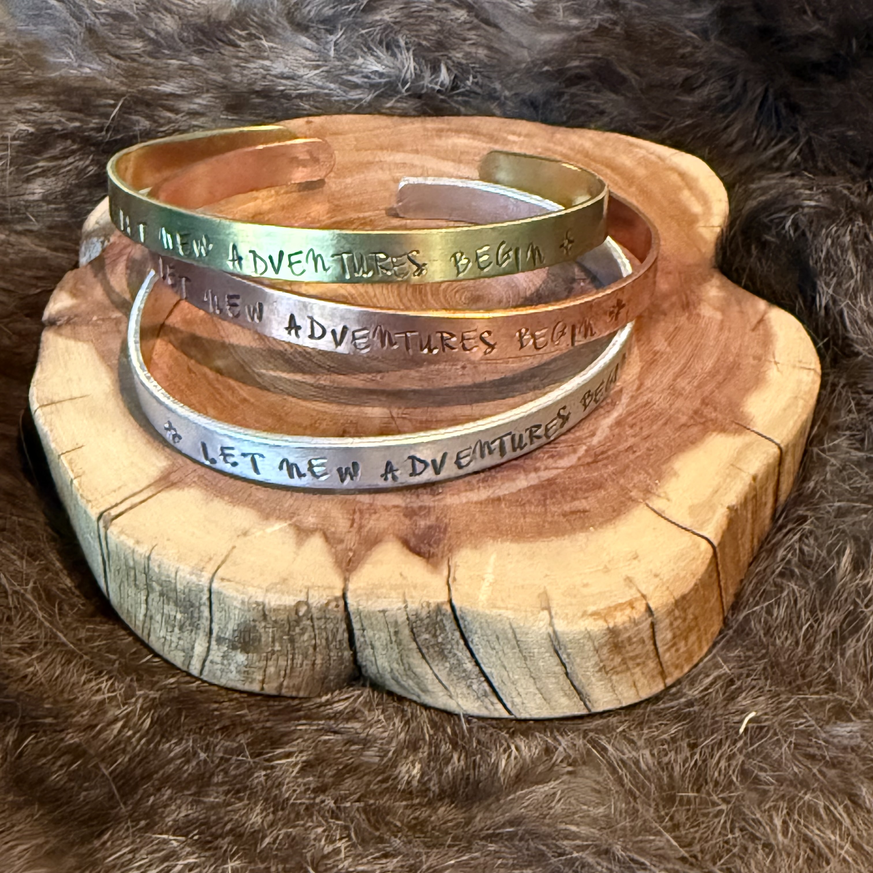Let New Adventures Begin Cuff