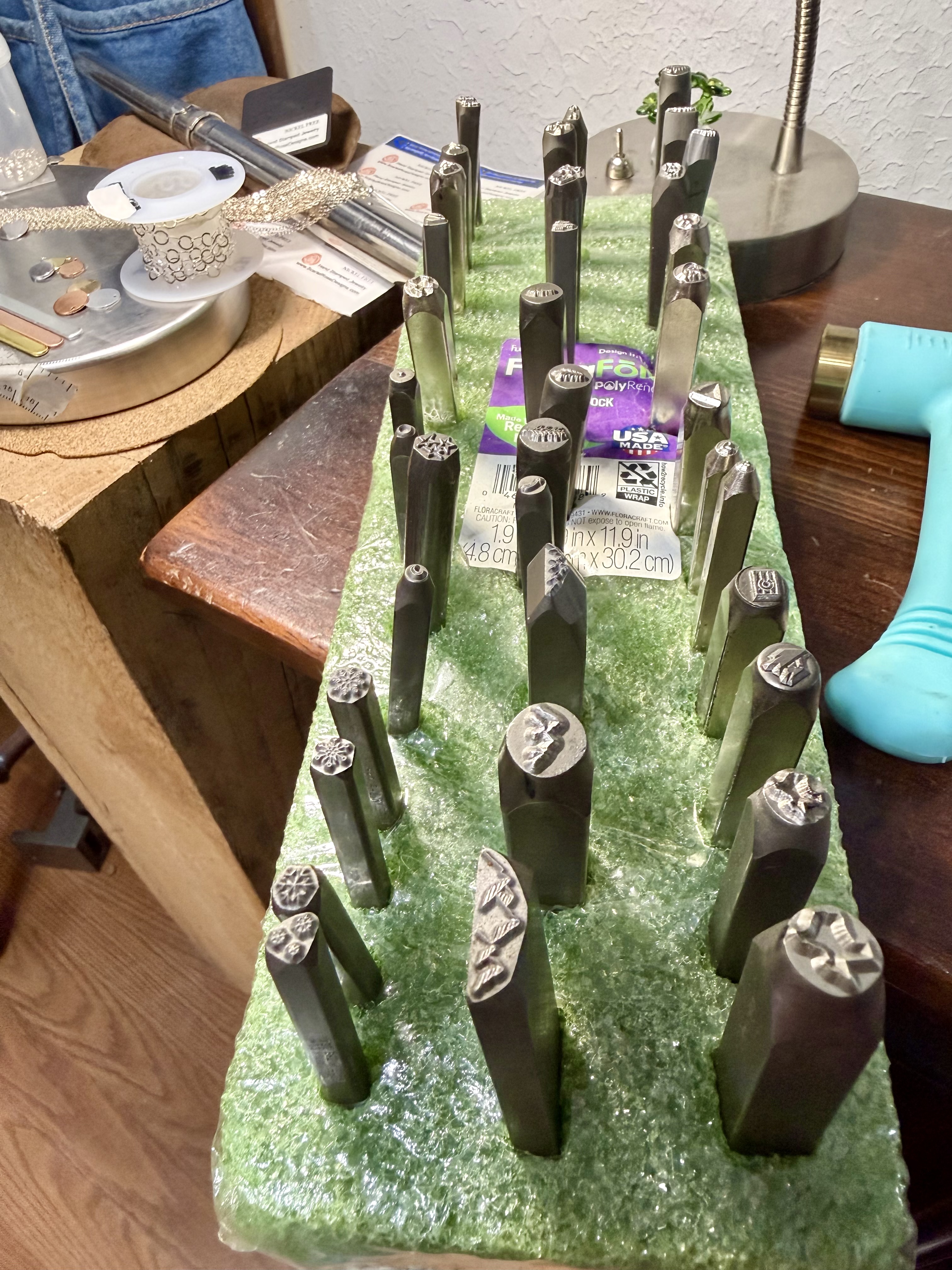 From the Scarlet Rose Designs bench